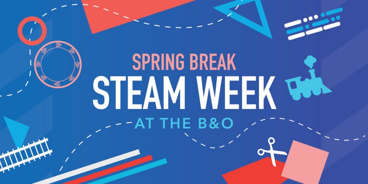 Spring Break STEAM Week graphic