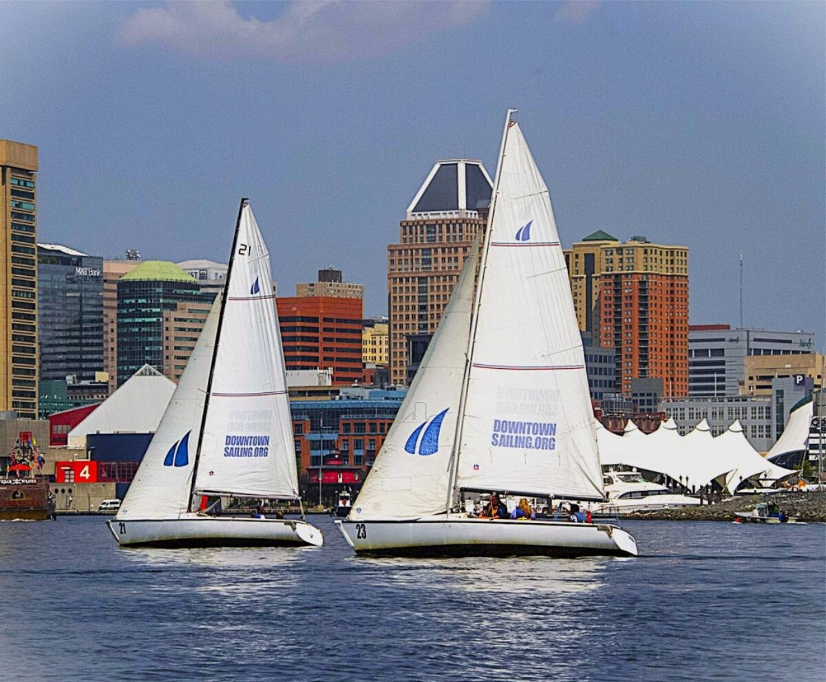 Sailing Baltimore Harbor