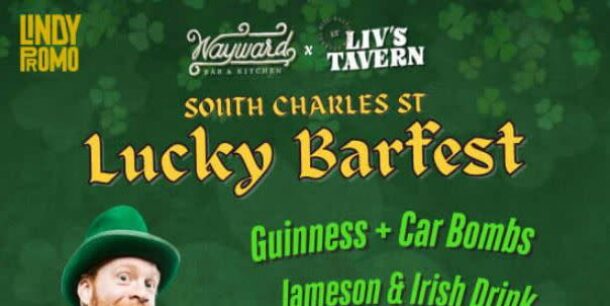 Baltimore Charles Street Lucky Bar Fest flyer