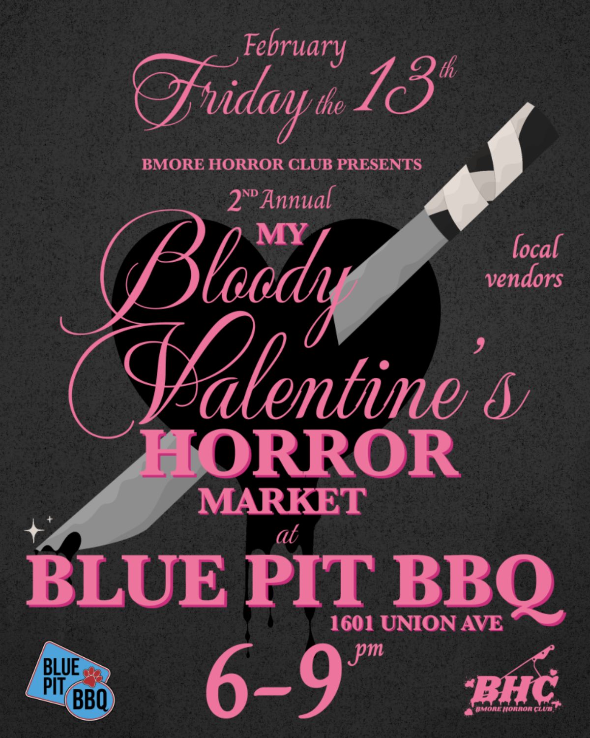 My Bloody Valentine's Horror Market graphic