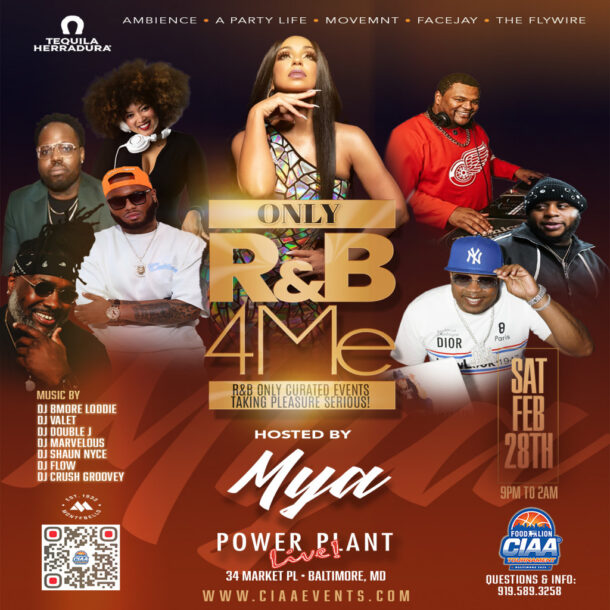 Only R&B for Me with Mya flyer