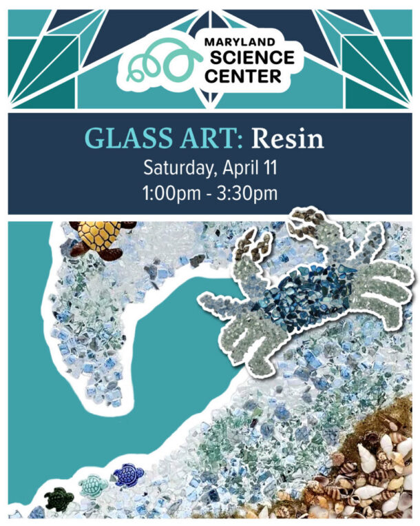Glass Art: Resin graphic