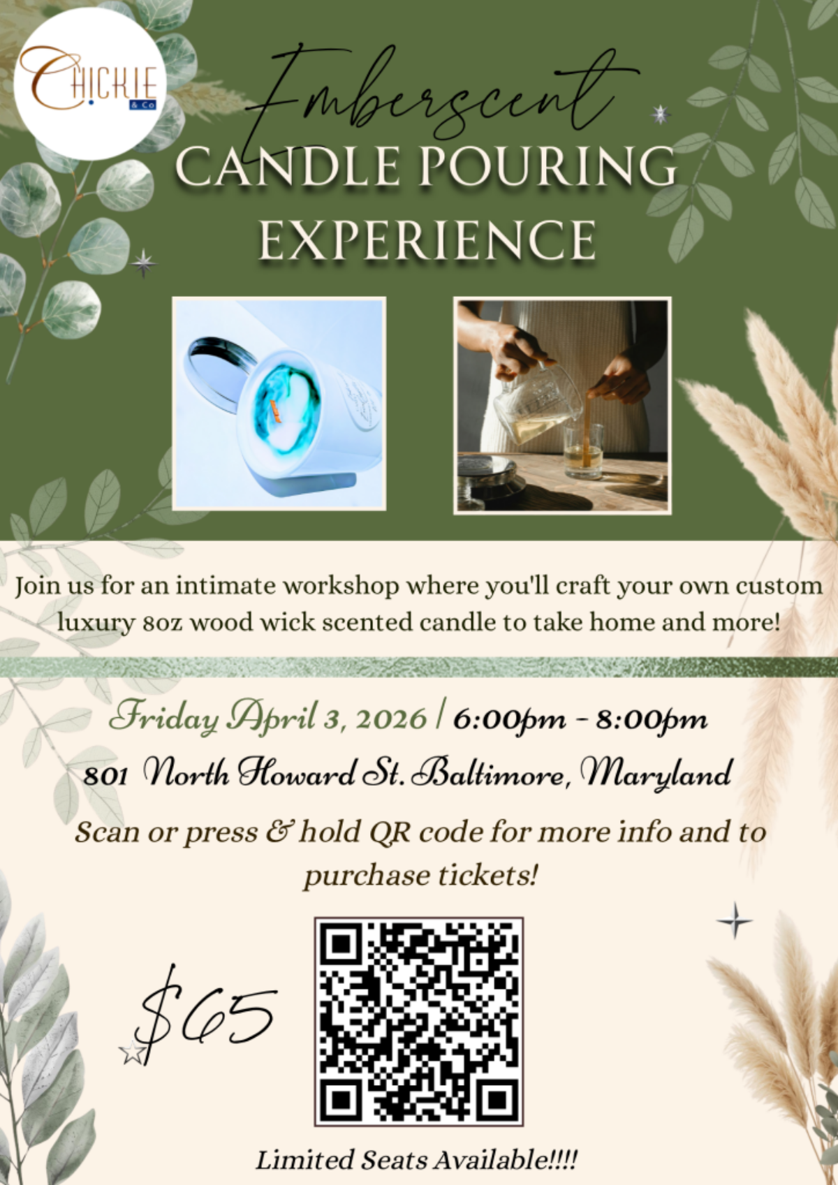 The Emberscent Candle Pouring Experience