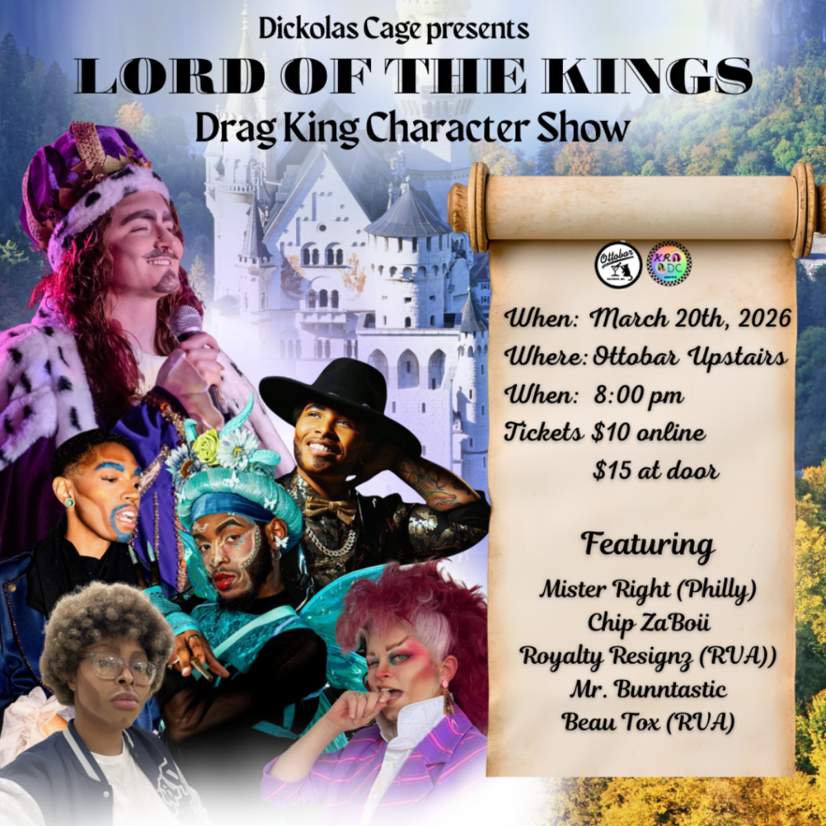 Lord of the Kings : A Drag King Characters Show