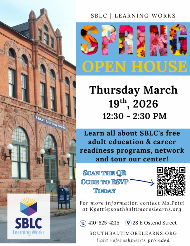 South Baltimore Learning Center Open House