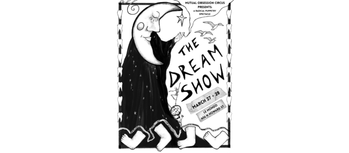 THE DREAM SHOW flyer