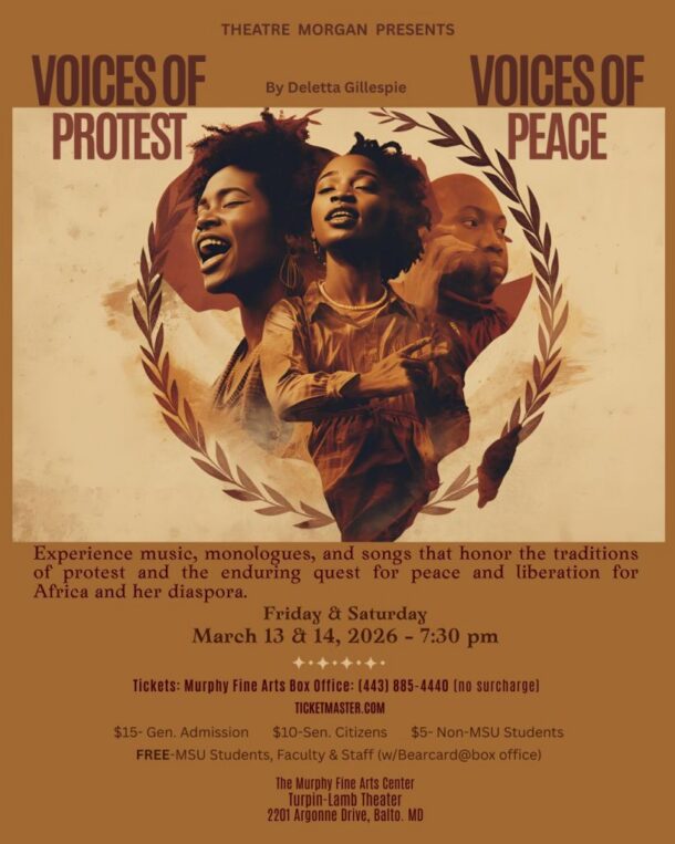 VOICES OF PROTEST, VOICES OF PEACE flyer
