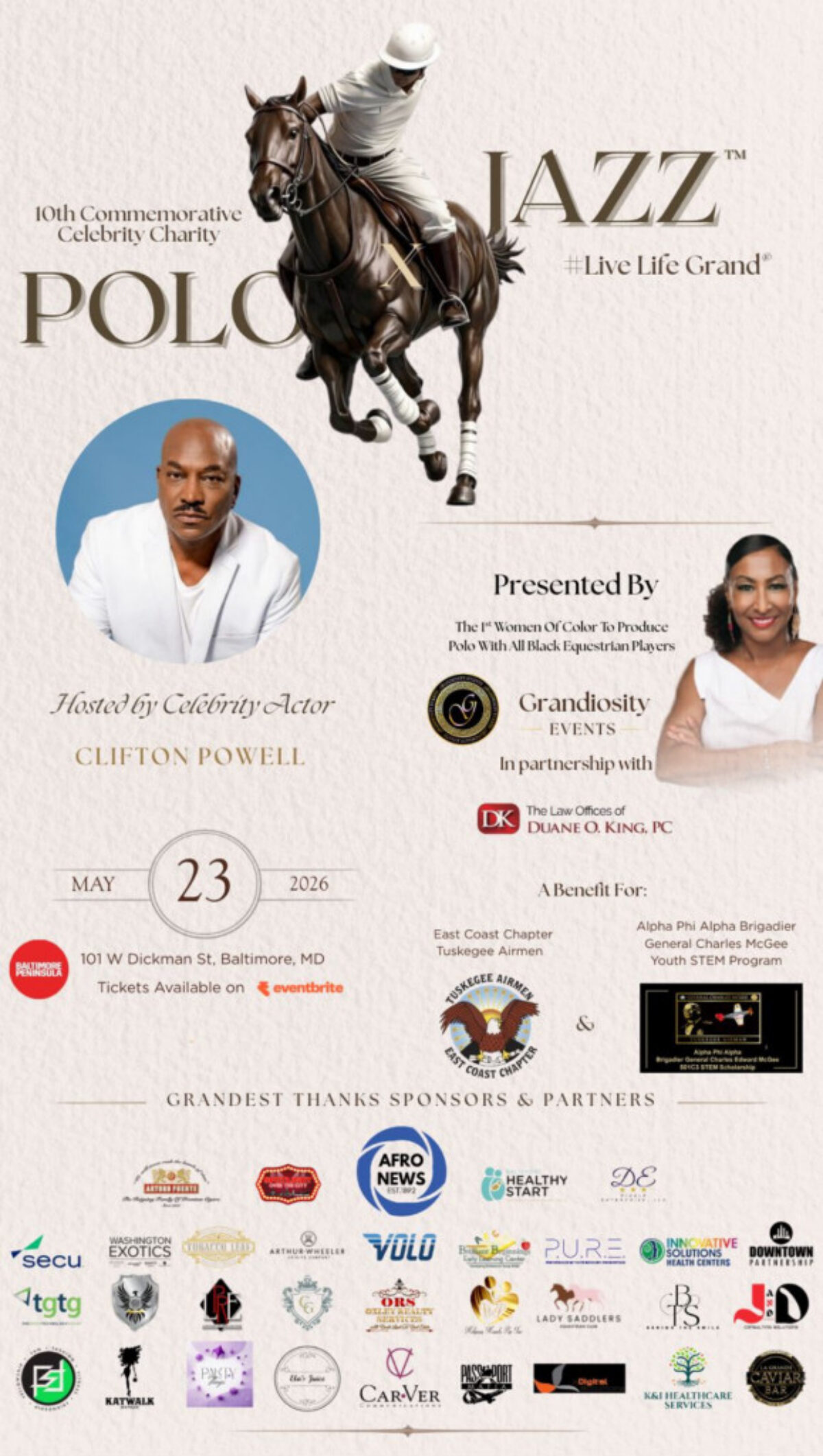 Grandiosity Events 10th Annual Charity And Celebrity POLOxJAZZ Celebrates A Decade Of Culture, Luxury and Philanthropy