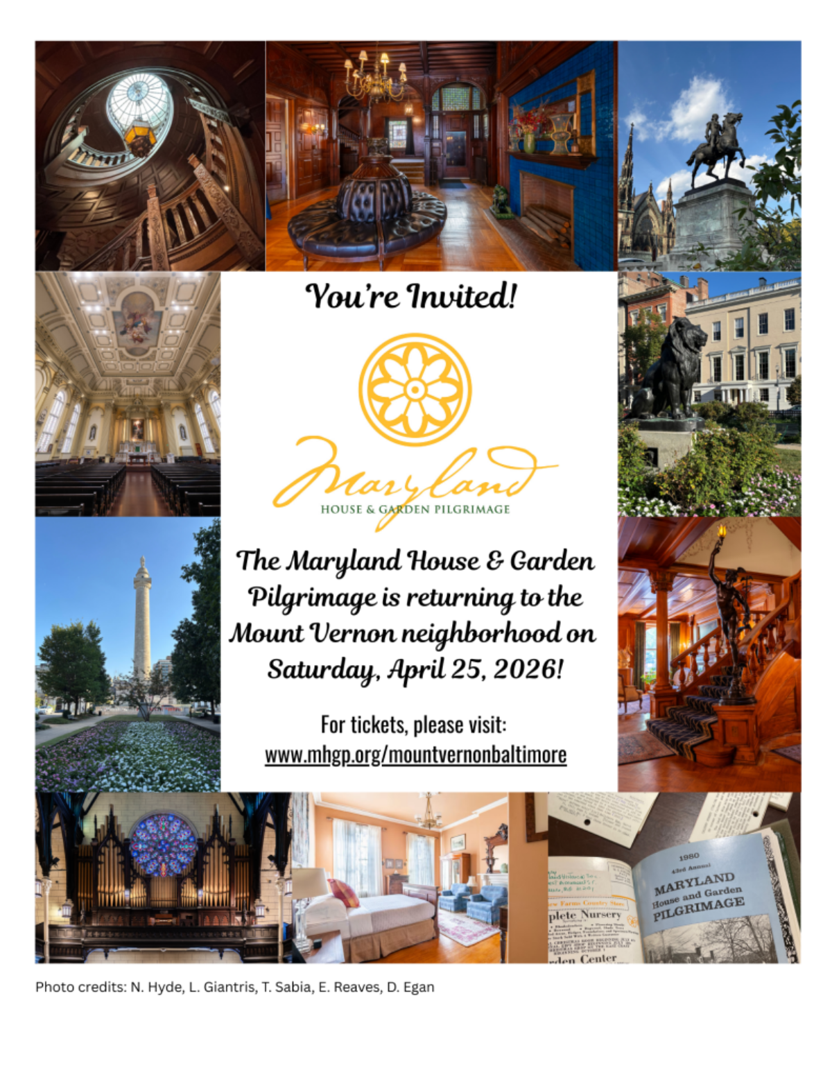 Mount Vernon Maryland House & Garden Pilgrimage
