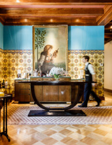 Lobby of the Ivy Hotel