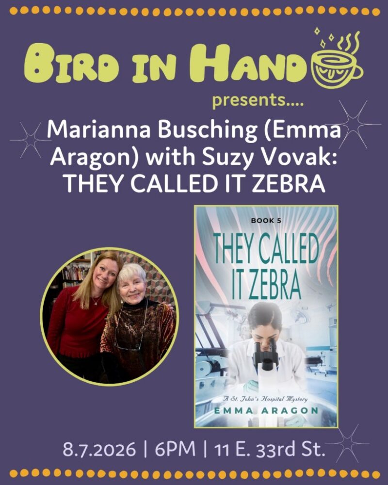 Marianna Busching (Emma Aragon) with Suzy Vovak: THEY CALLED IT ZEBRA