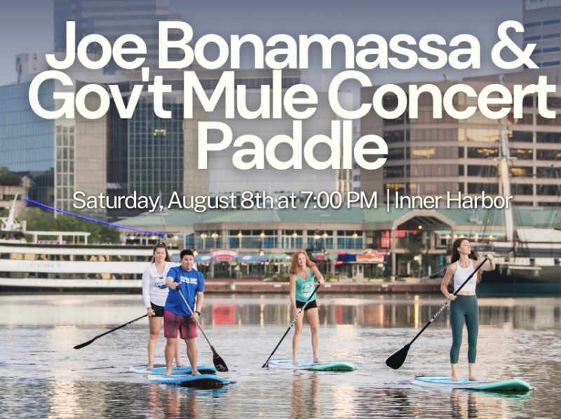 Joe Bonamassa and Gov't Mule Concert Paddle